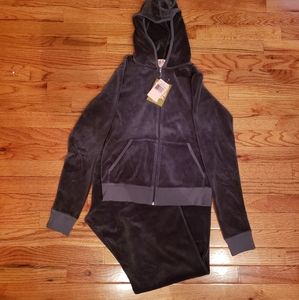 Ladies 2 piece Gray jogger